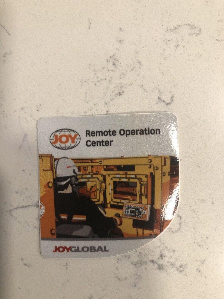 joy coal mining stickers