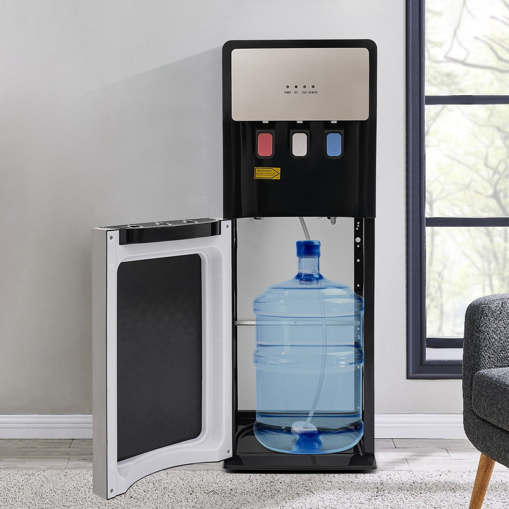 Bottom Loading Water Cooler Dispenser 110V Hot & Cold Water Floor Standing