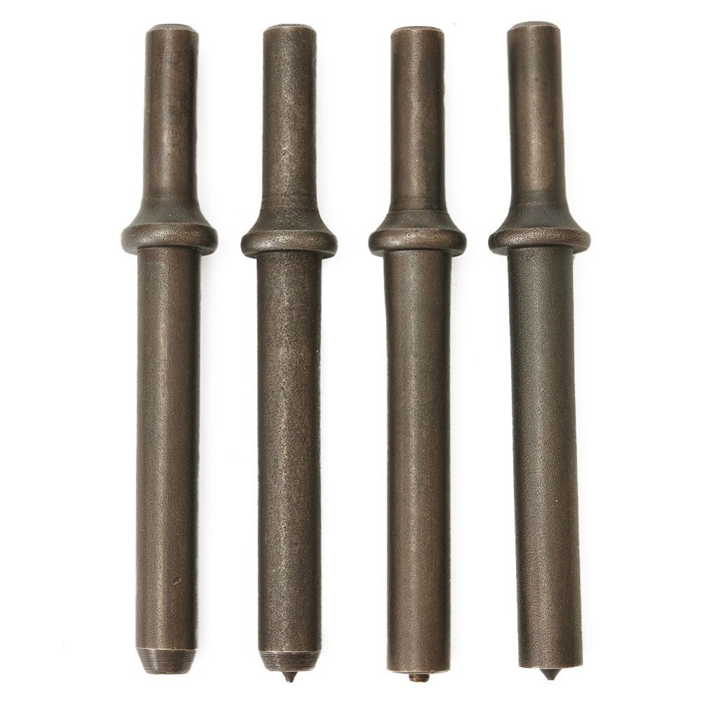 For Pneumatic Bits 3pcs 12cm Air Rivet Hammer Anvils Power Replacement Tool Kit