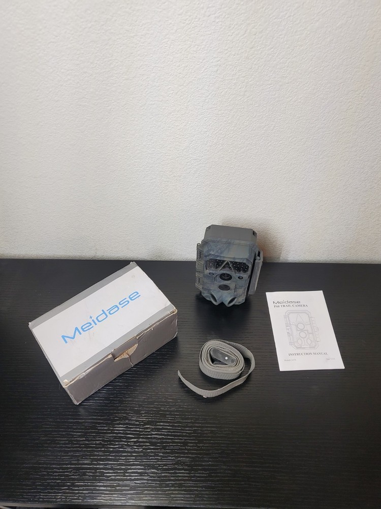 Meidase P60 Trail Camera Gray Plastic Card Reader Battery Powered