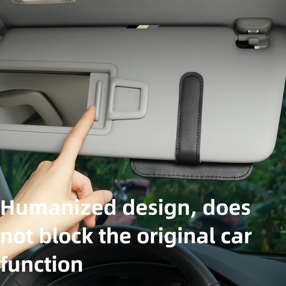 Auto Car Sun Visor Organizer, Multifunctional Auto Interior Accessories Storage