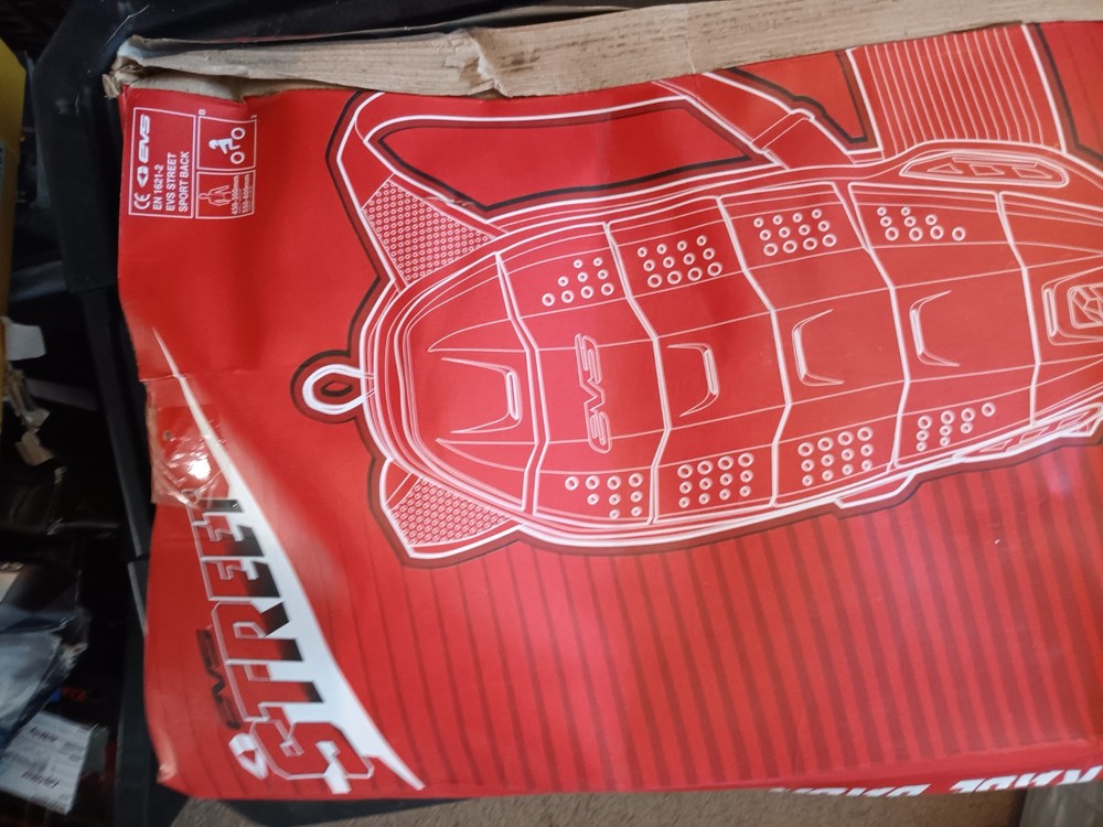 EVS street race stunt Sport Back Protector Small/Medium Size