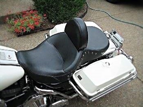 Harley Drivers Backrest for Electra Glide, Ultra,Tri Quick Release Adjustable