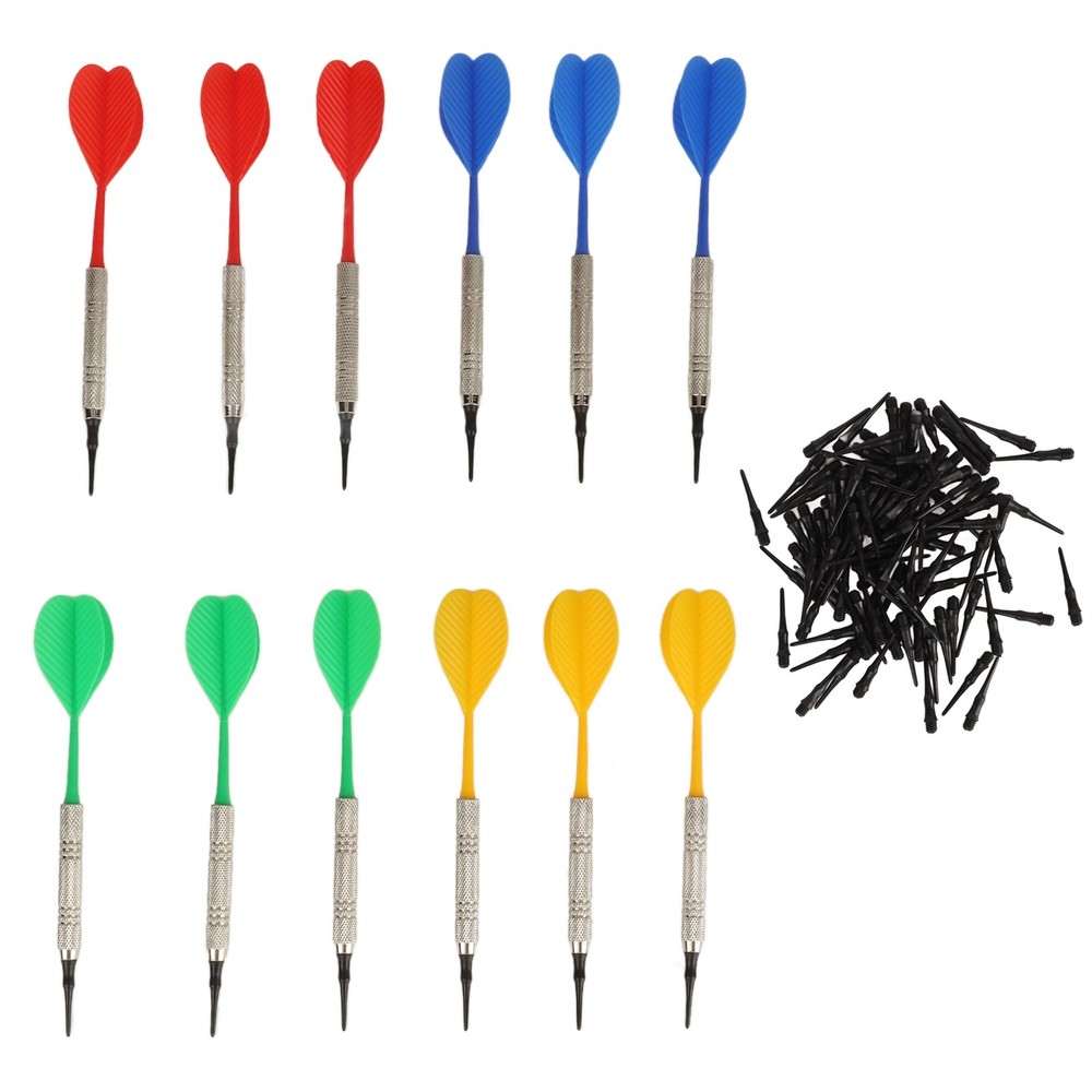 Plastic Soft Tip Darts For Electronic Dartboard Throwing Beginner AN