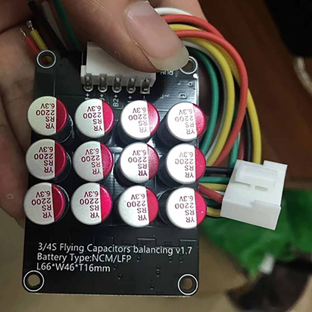 Capacitive 4S active balancing Equaliser Board Li-ion For ternary lithium