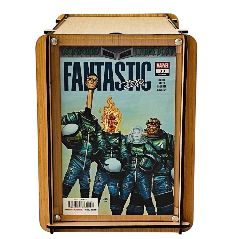 Comic Storage & Display Short Box PLUS Marvel's Fantastic Zero #33 Comic