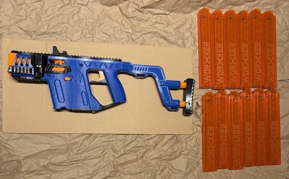 Gears Vector Custom Dart Blaster