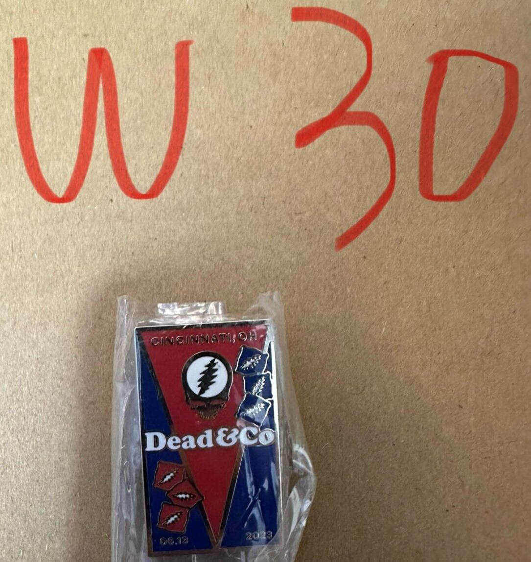 Dead And Company Pin Official 2022-2023 Tour Pin,VA/OH/IL/NY/NC/MA etc. Pick No.