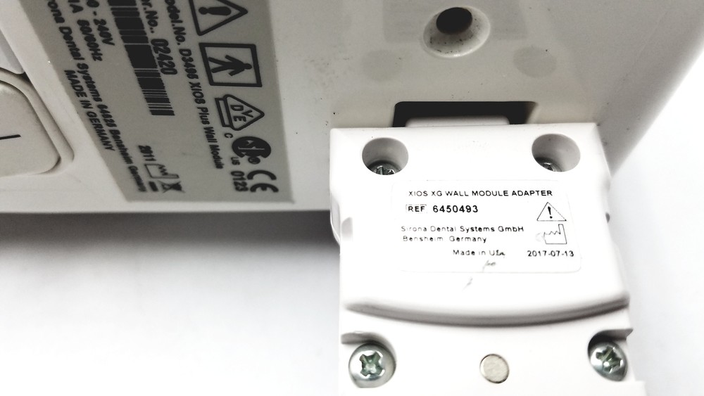 Sirona Model No D3495 XIOS Plus Wall Module With Adapter