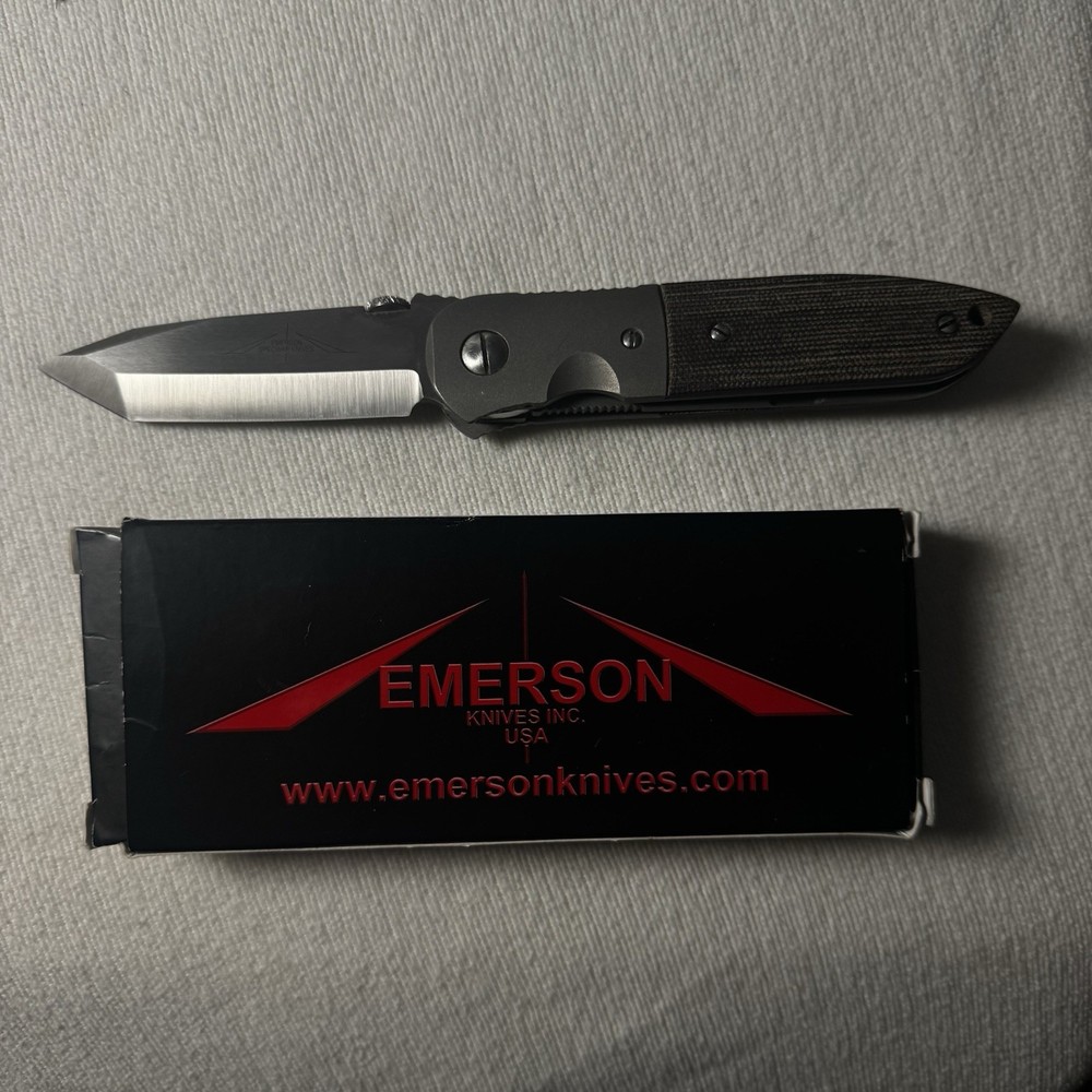 Custom Emerson Non-Waved Cqc-6