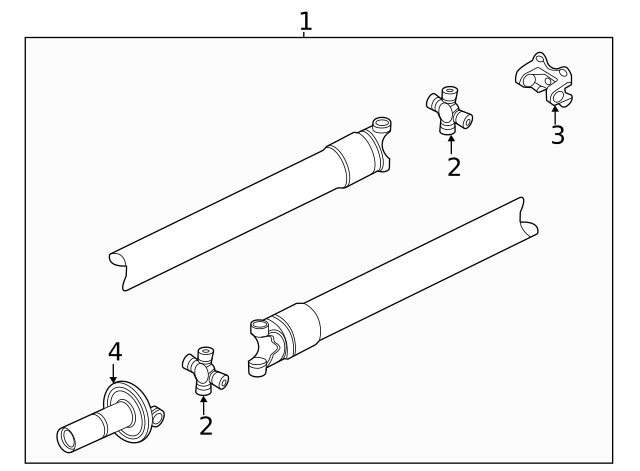 Genuine Ford Universal Joint 3G3Z4635B