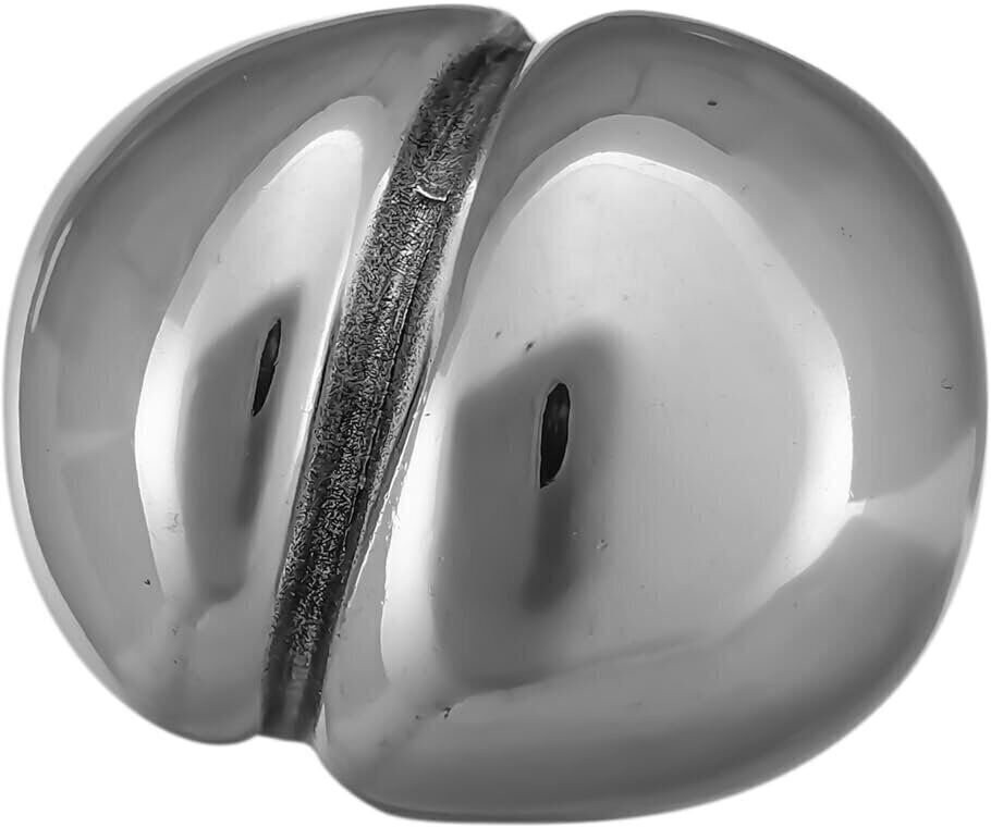 Sterling Silver High Polish Split Dome Ring