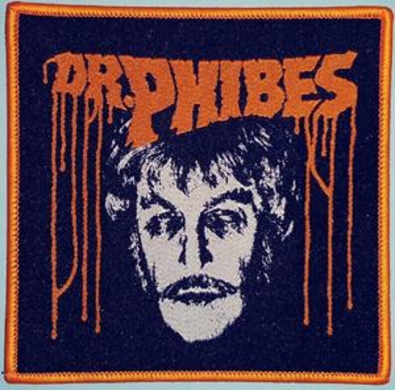 PATCH - The Abominable Dr. PHIBES - Vincent Price - Woven Horror Patch