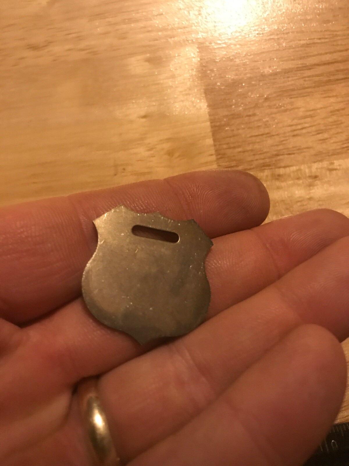 Remington Winchester Firearm Gunsmith Inspector Tag Set Collector METAL BLEMISH