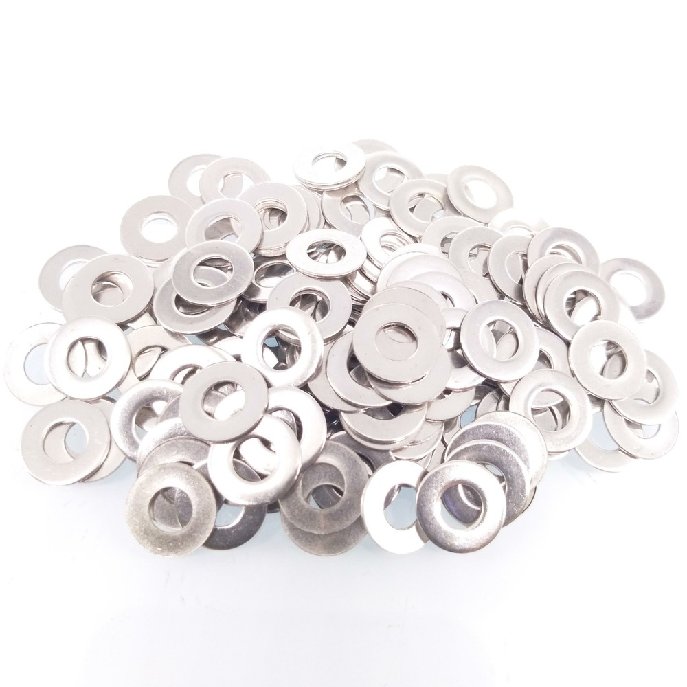 1000pcs M3 Stainless Steel Flat Washers
