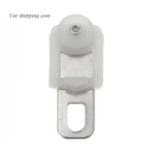 1 pc Curtain Rail Roller Hook, used