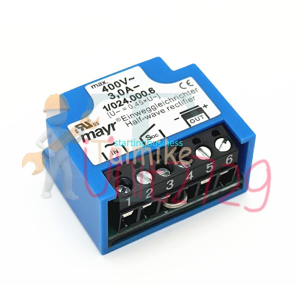 1PC For motor brake rectifier module 1/024.000.6 400V 3A~