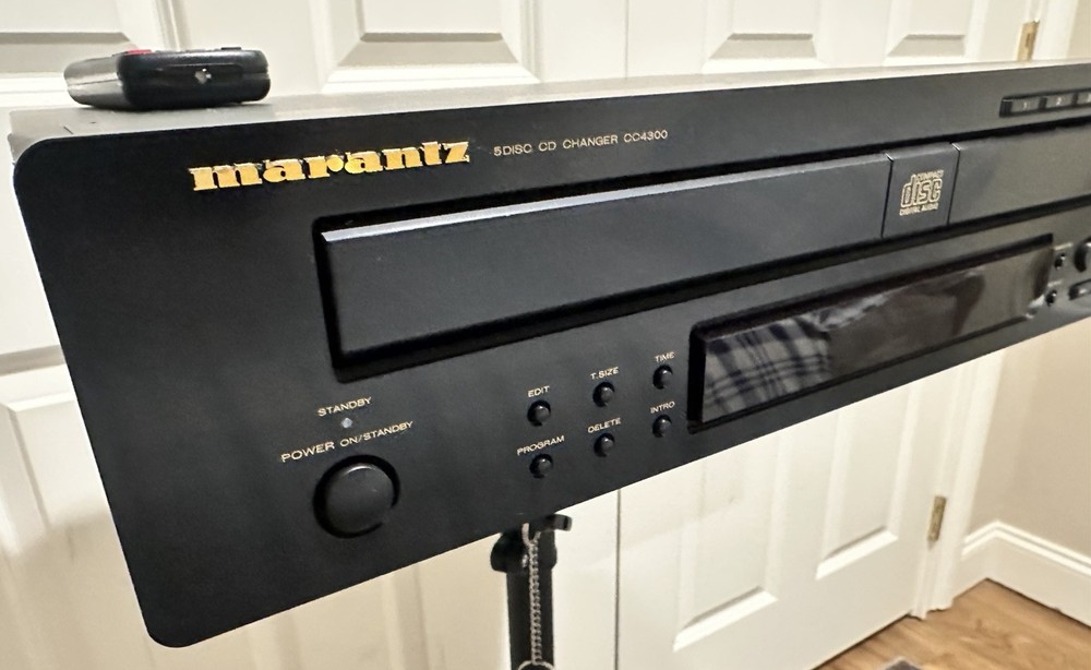 Marantz CC4300/U1B 5-disc CD Changer Tested Working With Remote
