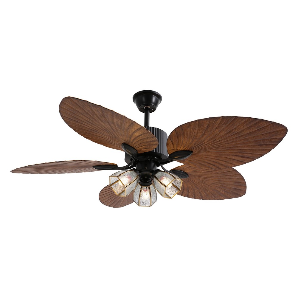 Ceiling Fan with Light, Remote Control Ceiling Fan Light, Reversible Fan Light