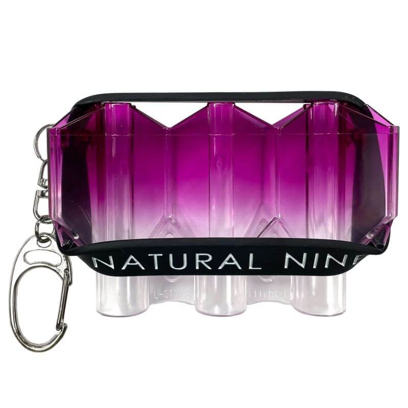 Natural Nine Crystal Grape Gradient Flight Case