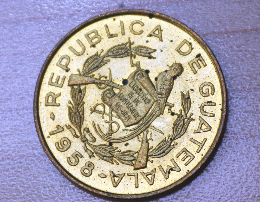 1958 Guatemala 1 Centavo