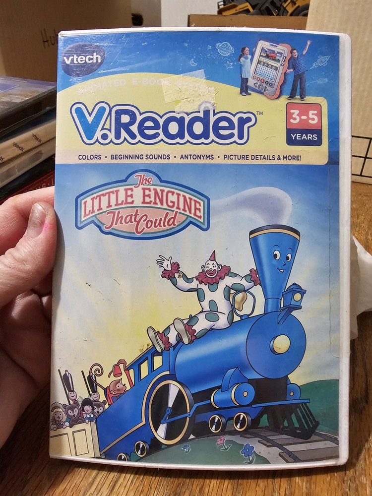 vTech V.Reader The Little Engine That Could.Animated Book - Factory Sealed