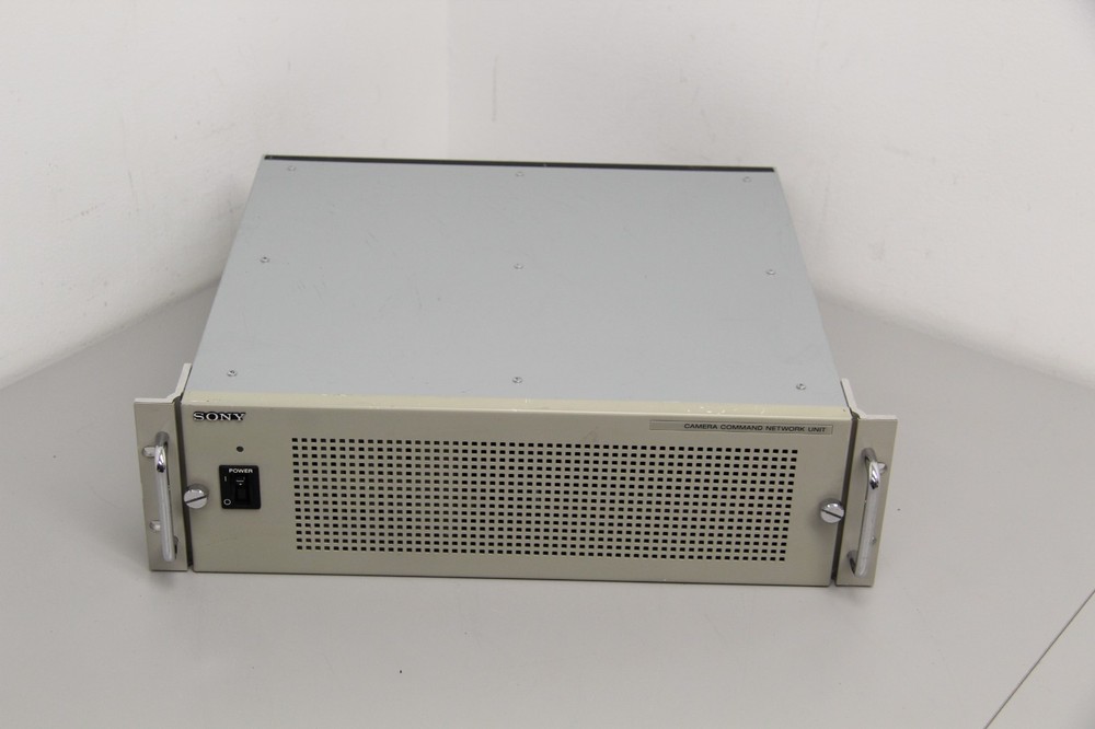 Sony CNU-700 Camera Command Unit Rack Mount Includes Two Installed Cards