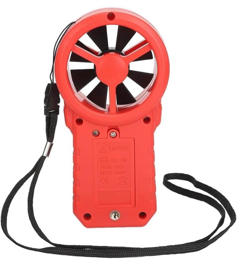 Digital Handheld Anemometer Wind Speed Meter Thermometer 5 Units High Accuracy