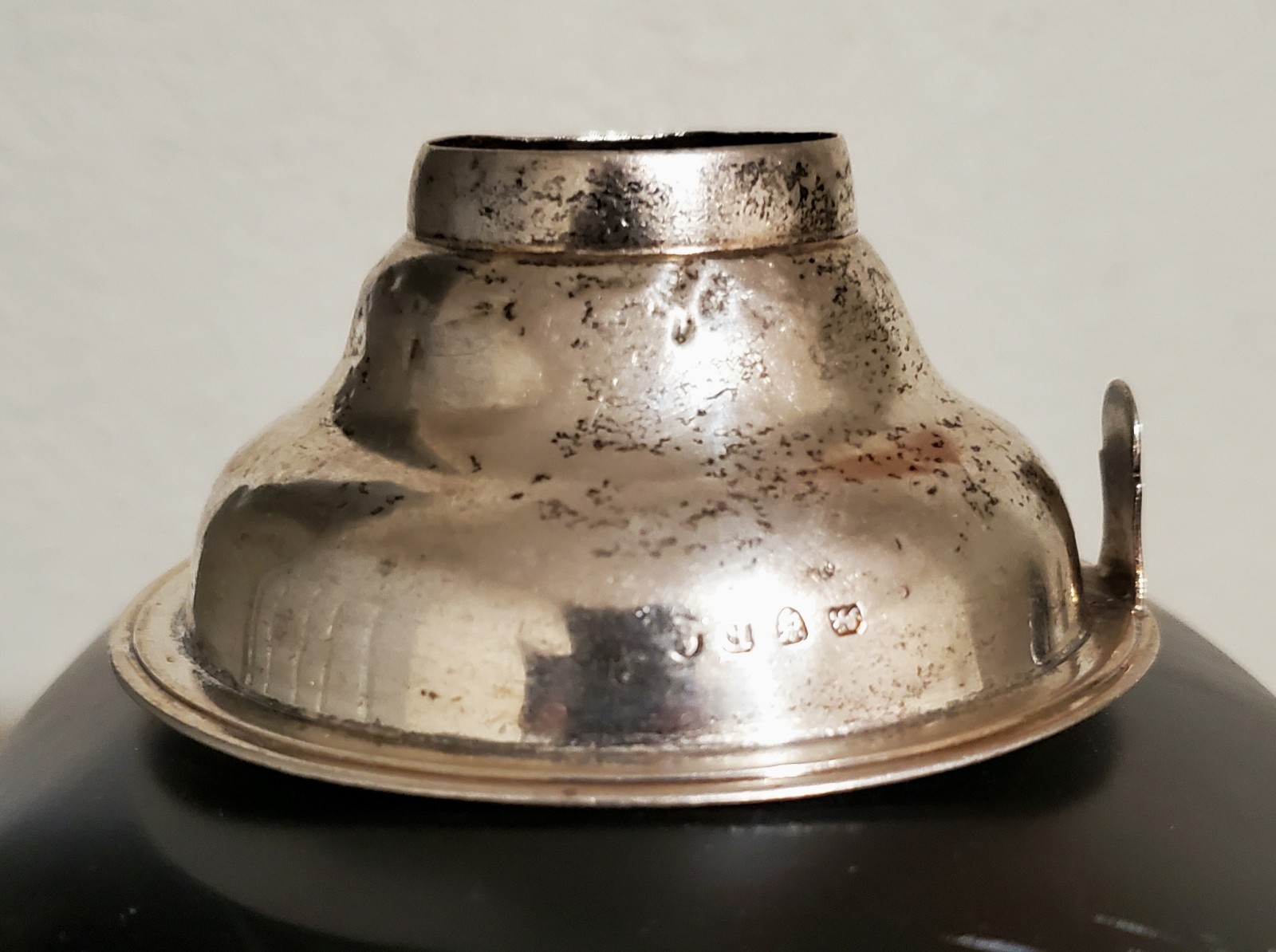 Antique Georgian Sterling Silver Wine Funnel Strainer London Hallmarked 49 Grams