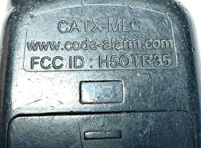 Original Code Alarm H5OTR35 CATX-MLC Key fob Keyless Entry Remote