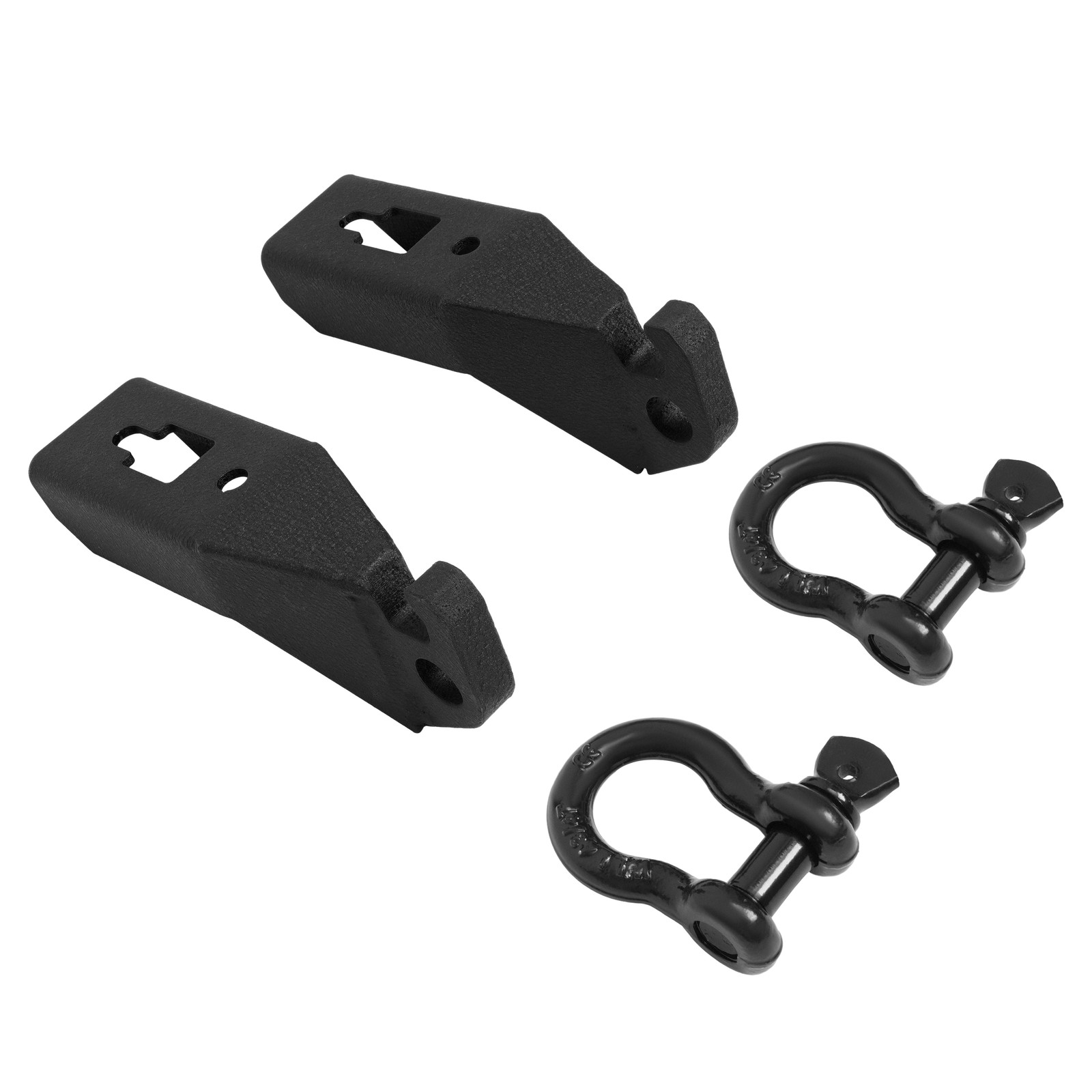 Front Tow Hook Bracket Replacement Shackle Mount Kit For Ford F150 F-150 2009-23