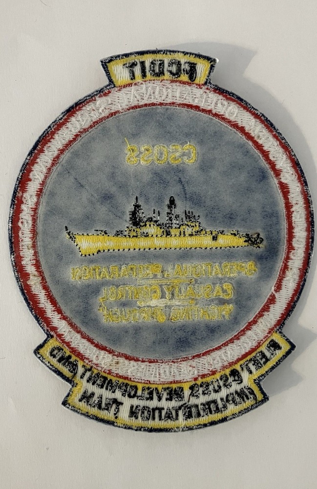 Fleet CSOSS Development & Implementation Team (FCDIT) Patch Vintage US Navy New