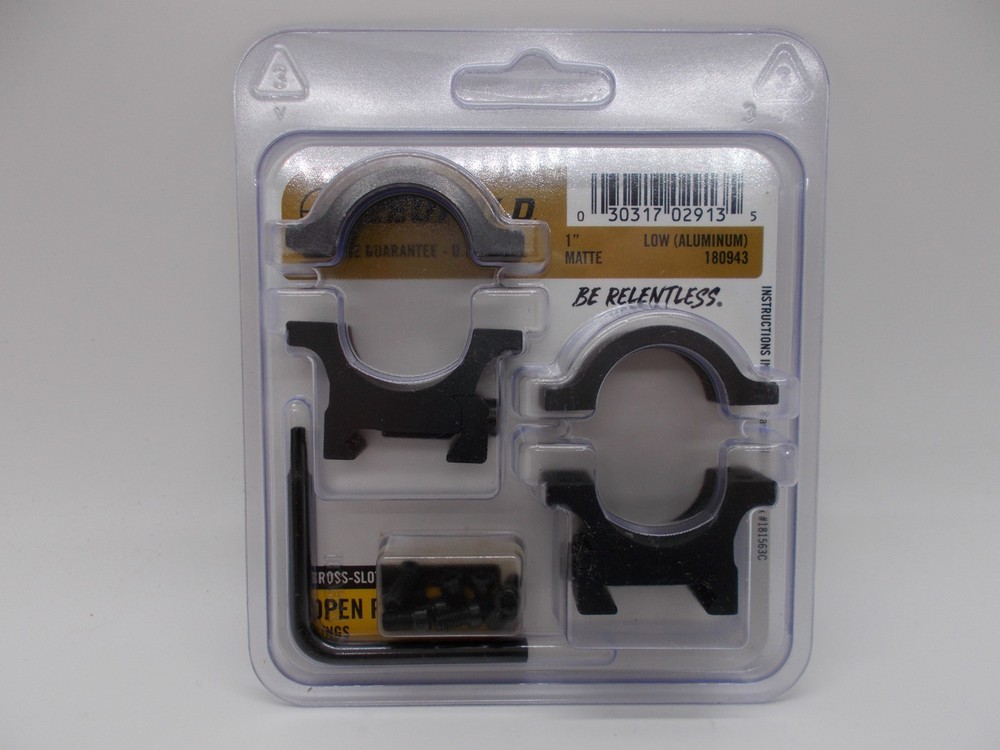 leupold scope rings 1 inch low