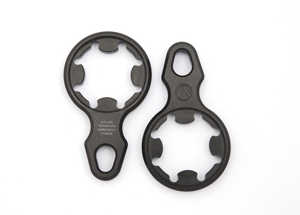 ATLAS TENSION WRENCH - Pattern One - BLACK