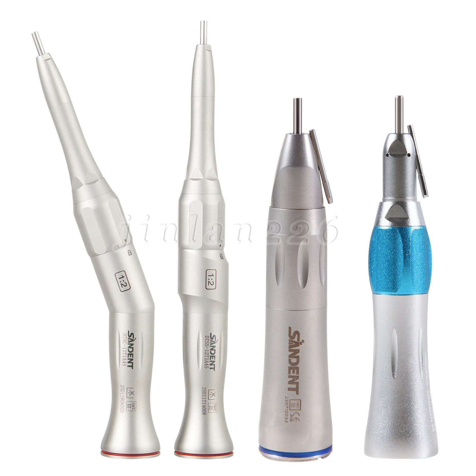 Dental Surgical Straight Handpiece 1:1 1:2 Oral Surgery 20° Angle 1:1 Nose Cone