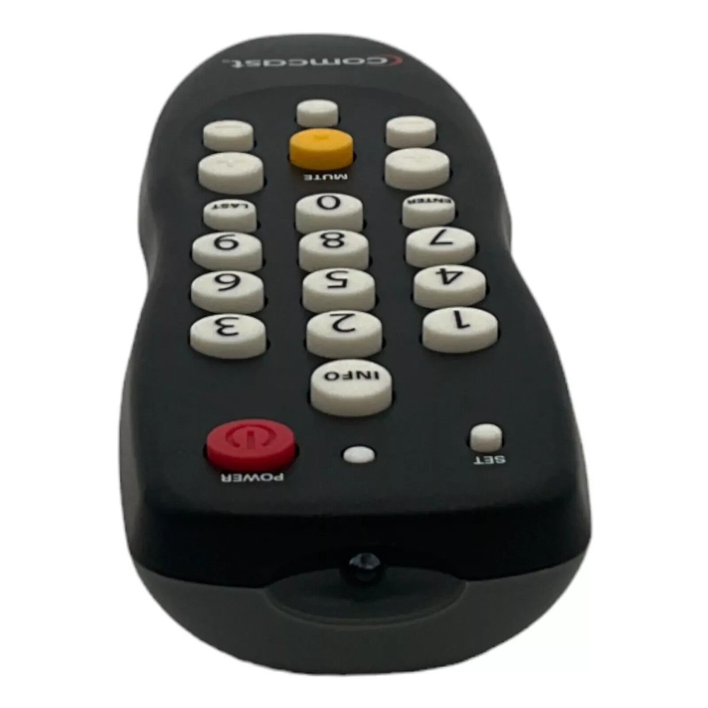 COMCAST XFINITY DTA Remote Control With Batteries & Instruction Black