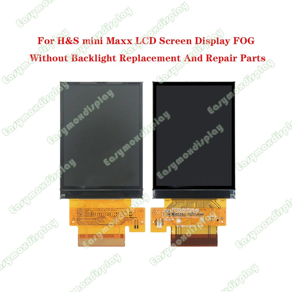 LCD Display Screen For H&S mini Maxx FOG Without Backlight Replacement