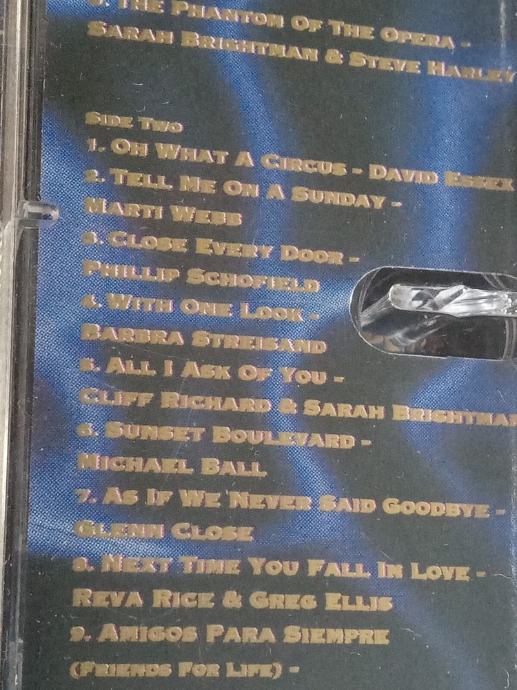 Andrew Lloyd Webber (Cassette Tape, 1994) Compilation