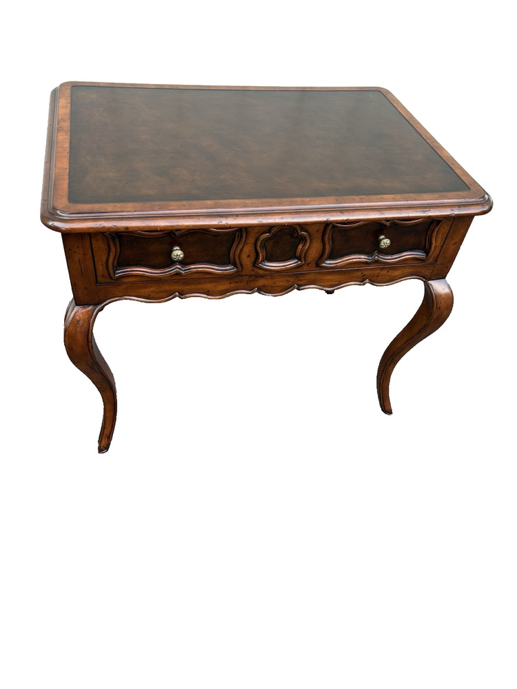 67296 DREXEL HERITAGE Console Library Table Desk with Drawer