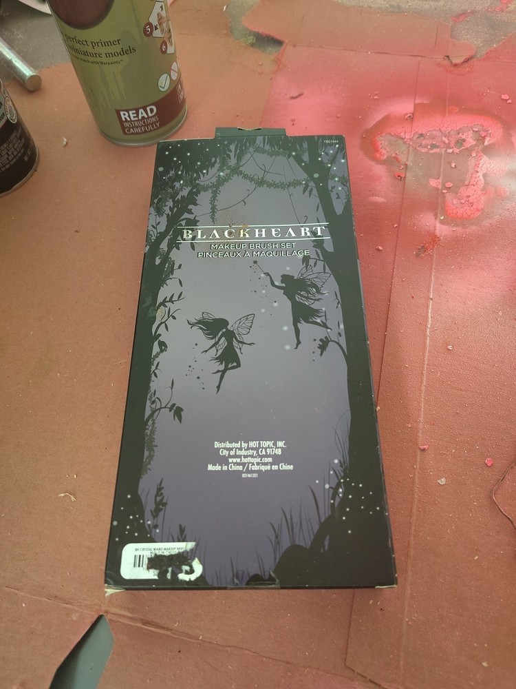 BlackHeart Makeup Brush Set