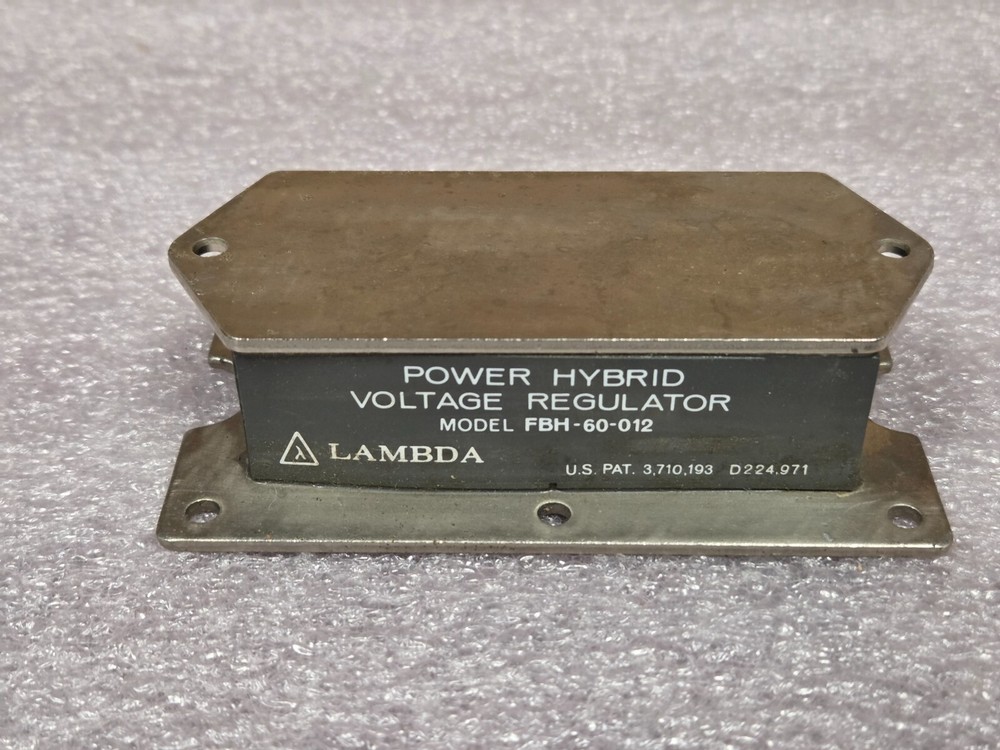 '1 PIECE' - PN# FBH-60-012, FBH60-12 - LAMBDA - POWER HYBRID VOLTAGE REGULATOR