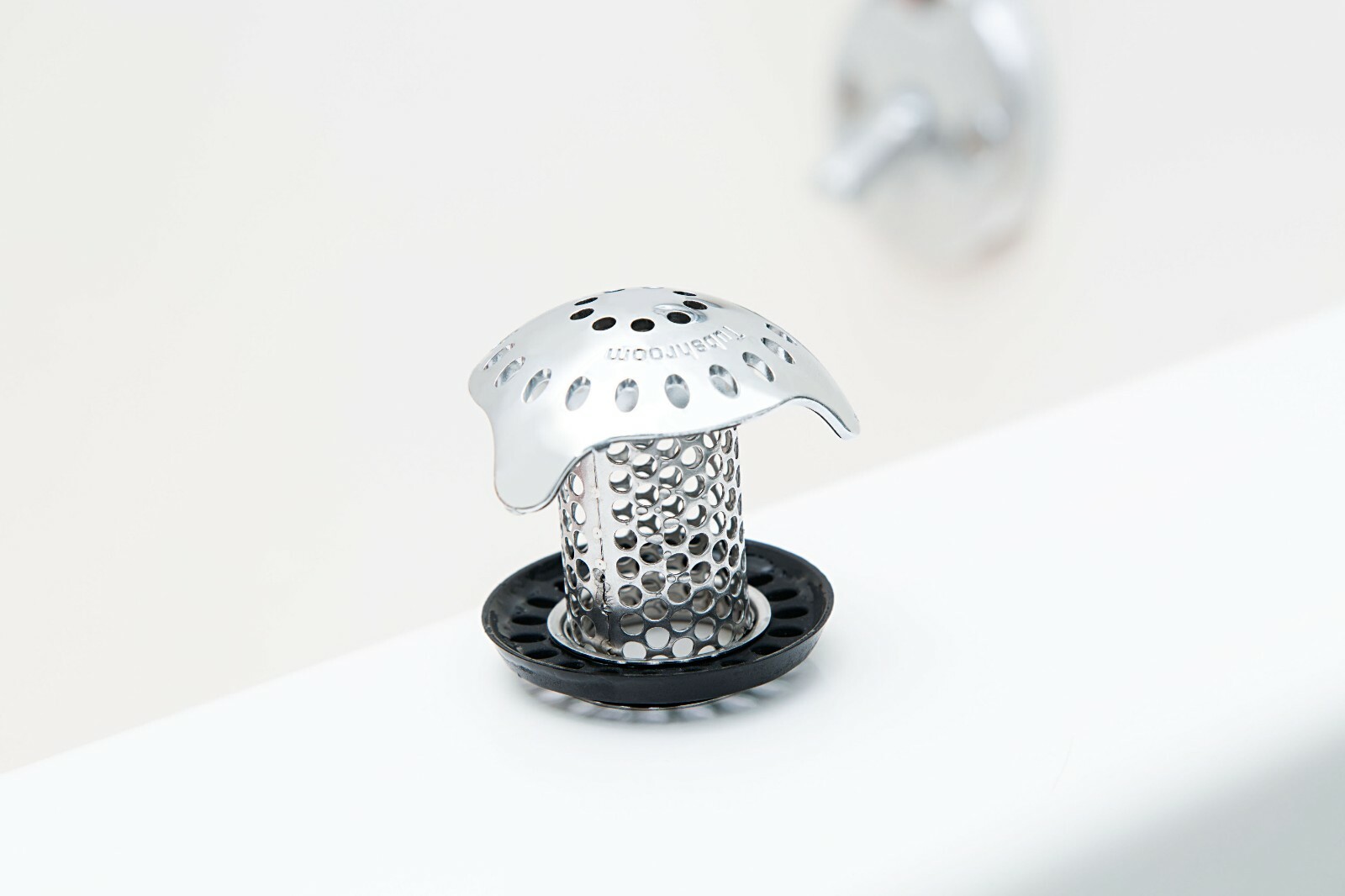 TubShroom® Ultra Drain Protector Hair Catcher Strainer in Stainless Steel (New!)