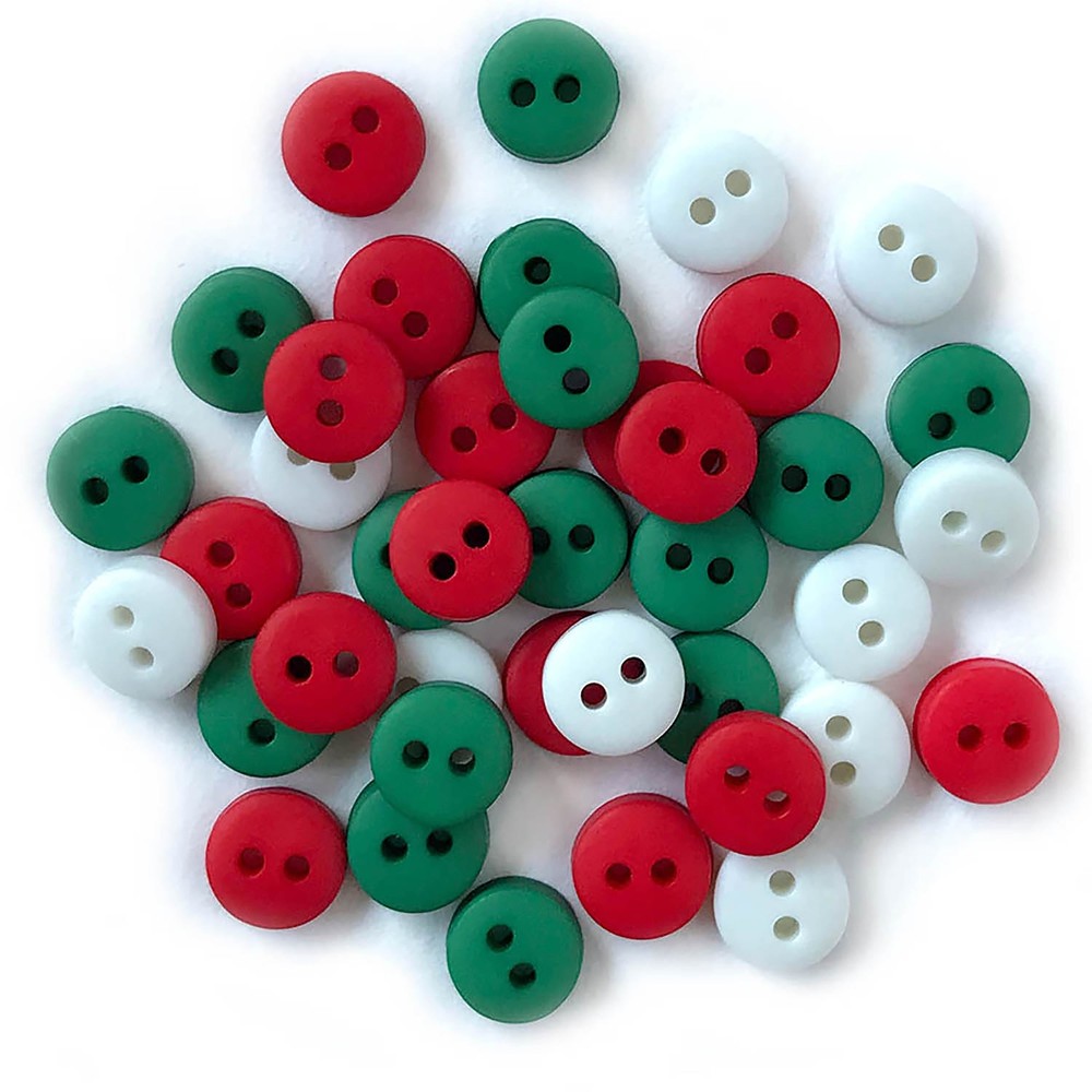 Buttons Galore Tiny Buttons-Christmas
