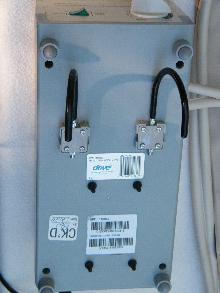 Drive Med Air Medical Variable Pressure Pump System 14005E with Pad