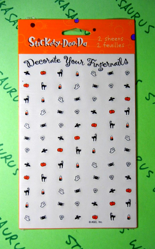 Halloween Fingernail Mini Stickers Pack American Greetings