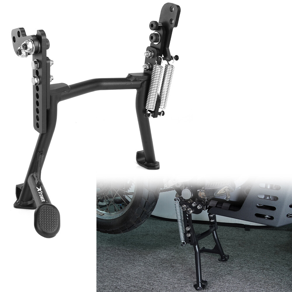 Fit For Kawasaki KLR650E 2008-2018 Motorcycle Adjustable Kickstand Center Stand
