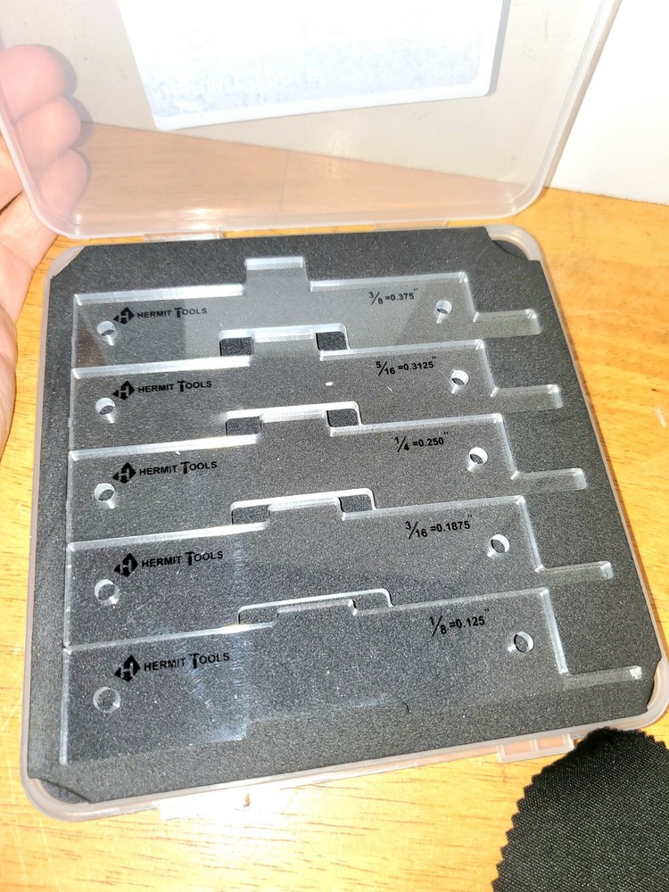 Hermit Tools Precision Router Table Set Up Bars