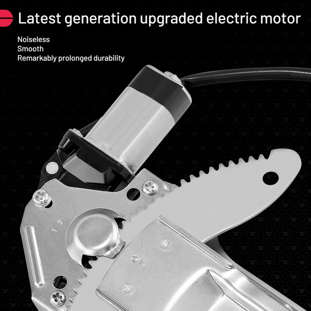 Front Left Driver Side Window Regulator with Motor Fits Dodge Ram 1994-2002