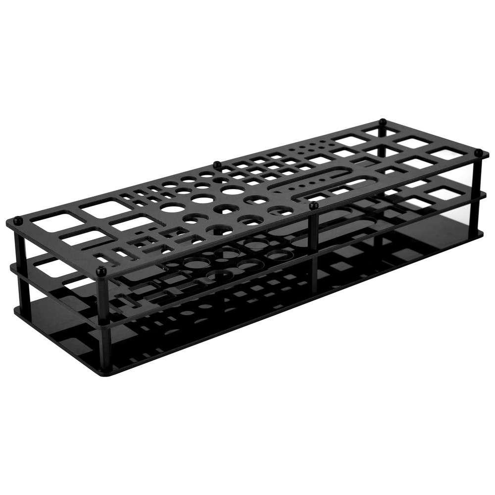 Screwdriver Storage Rack 63-Holes Acrylic Tool Stand Multi-Function Screwdriv...