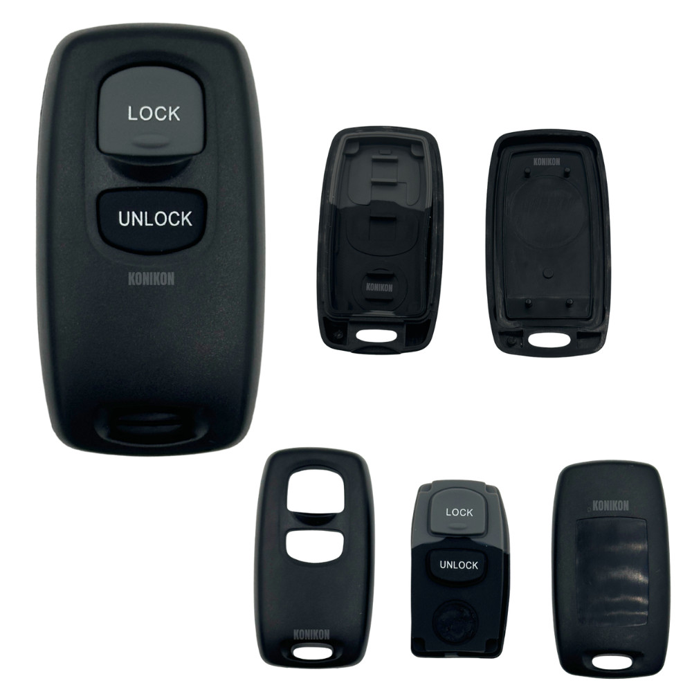 Remote Control 2 Button Car Key Shell Case Fits Mazda BT50 Ranger Ford